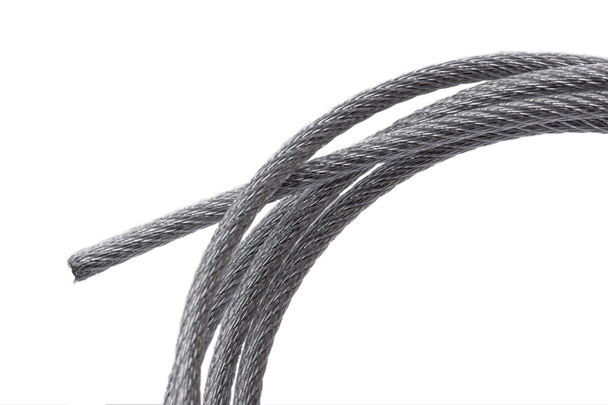 3.1mm (1/8) Closed Loop Nylon Covered Trace Wire Flexible Stainless Steel 500kg strain 2m