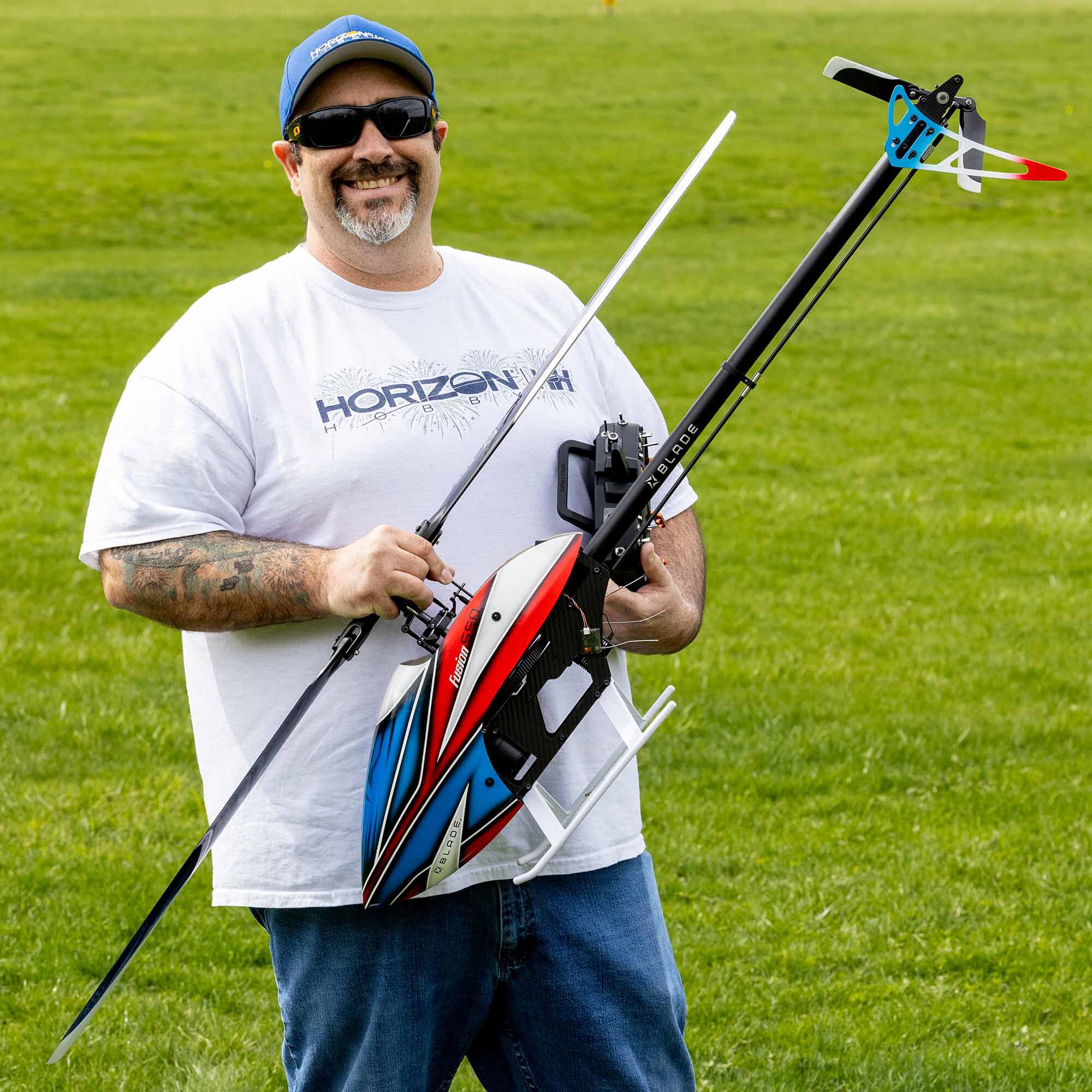 Blade Fusion 550 Quick Build Kit with Motor and Blades BLH4975