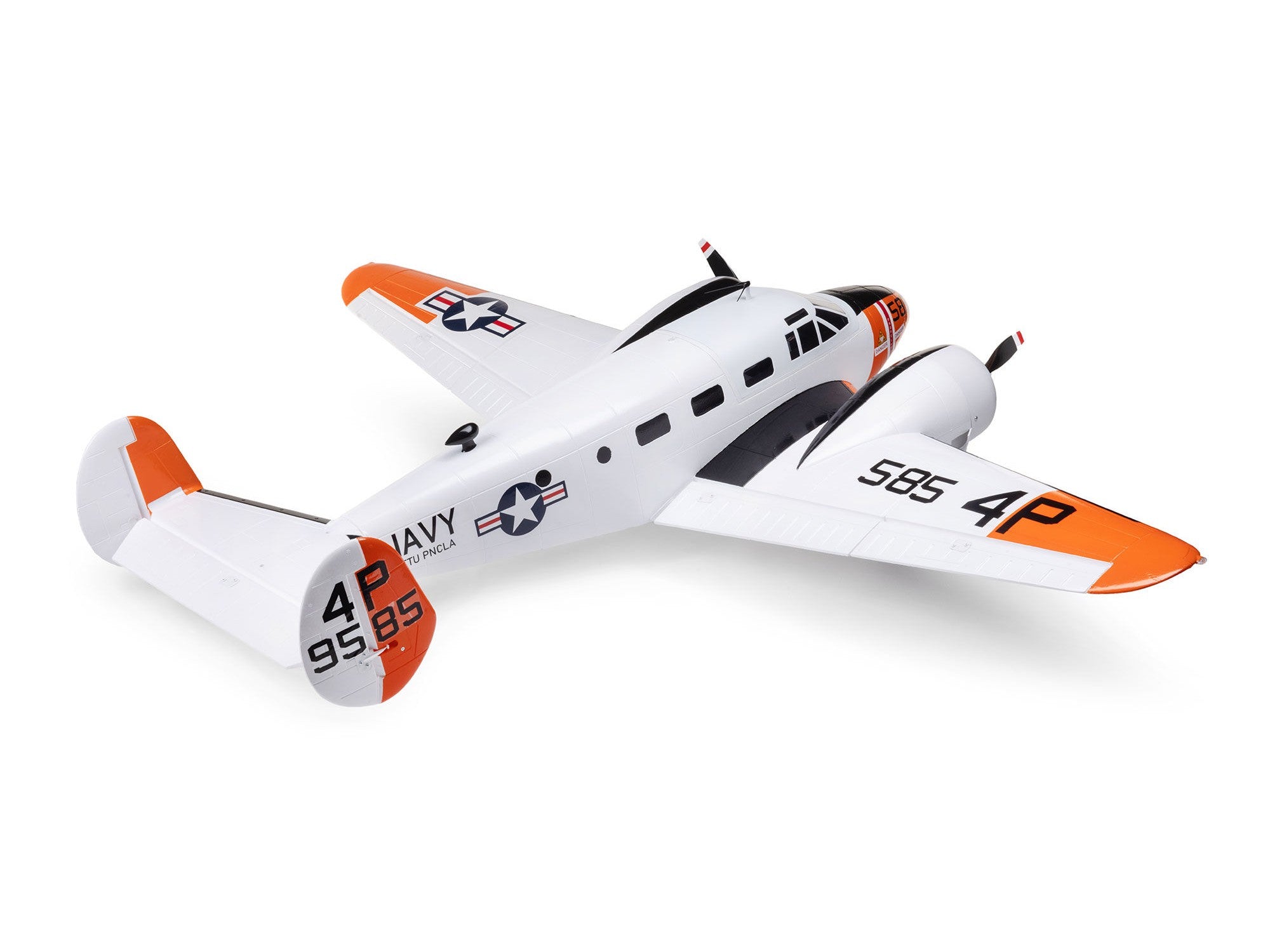 E-Flite Beechcraft D18/RC-45J 1.5m BNF Basic with AS3X+ and SAFE Select EFL-3726