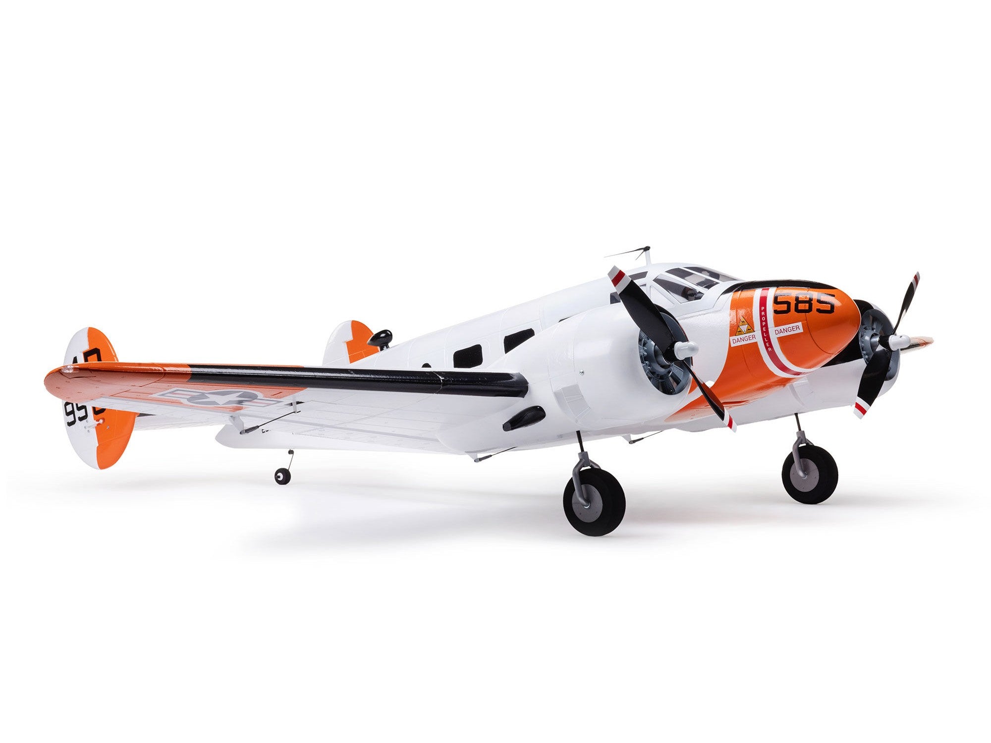 E-Flite Beechcraft D18/RC-45J 1.5m BNF Basic with AS3X+ and SAFE Select EFL-3726
