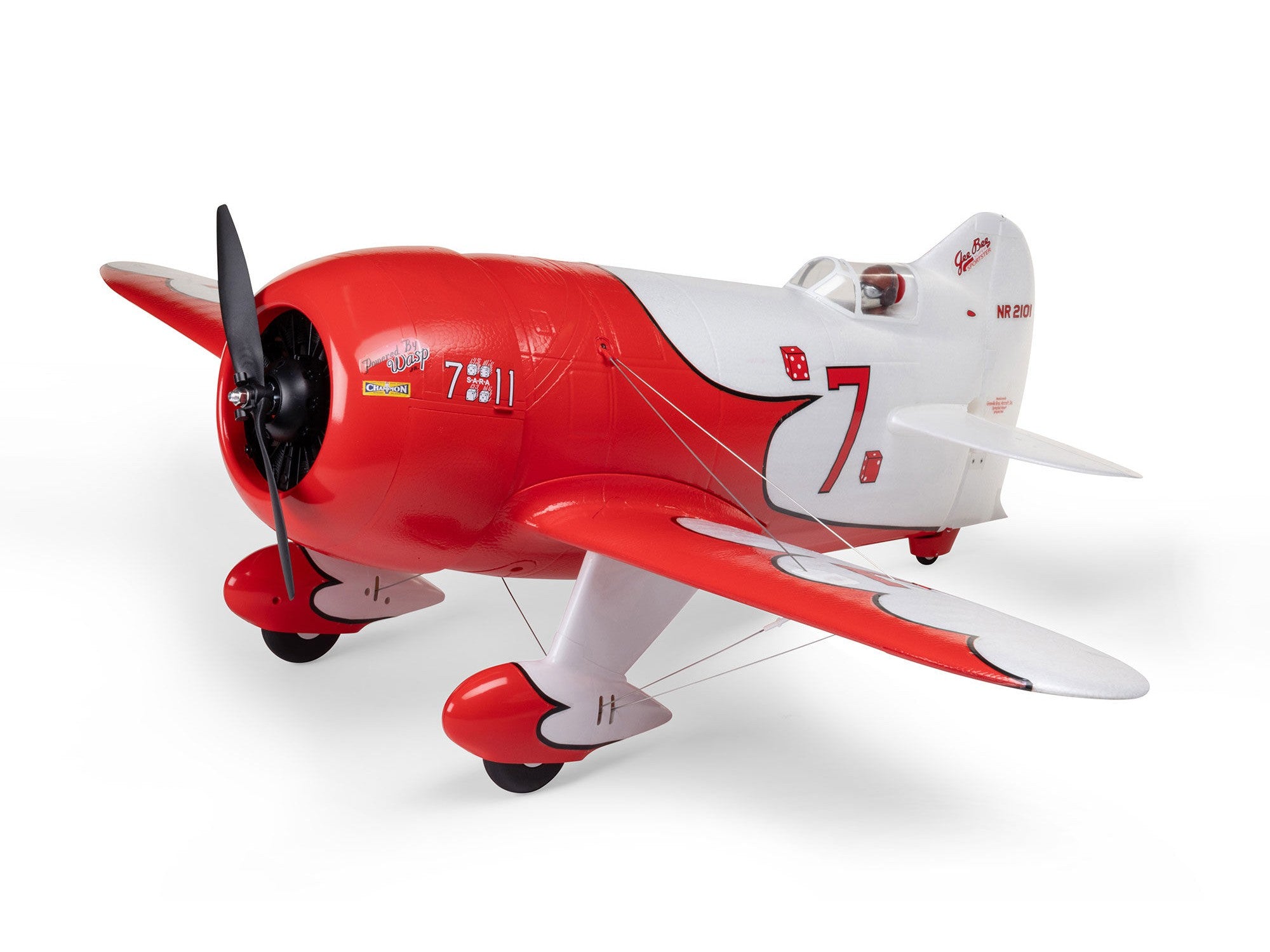 E-Flite Gee Bee R-2 1.0m BNF Basic with AS3X+ and SAFE Select EFL020550