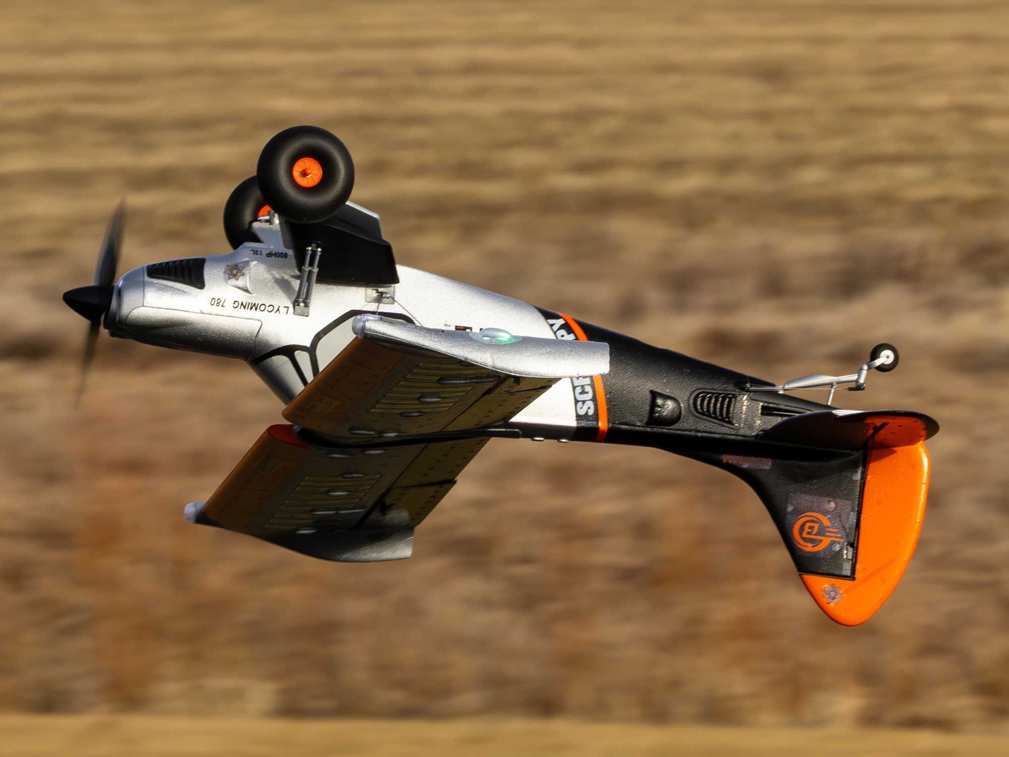 E-Flite Micro Scrappy 800mm BNF Basic with AS3X and SAFE Select