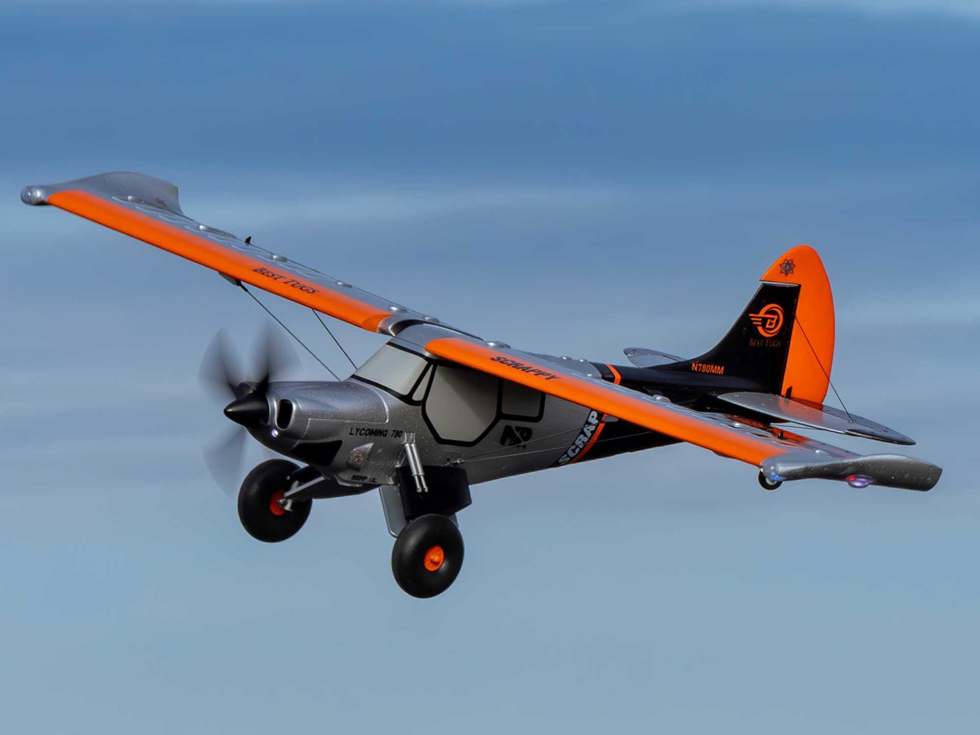 E-Flite Micro Scrappy 800mm BNF Basic with AS3X and SAFE Select