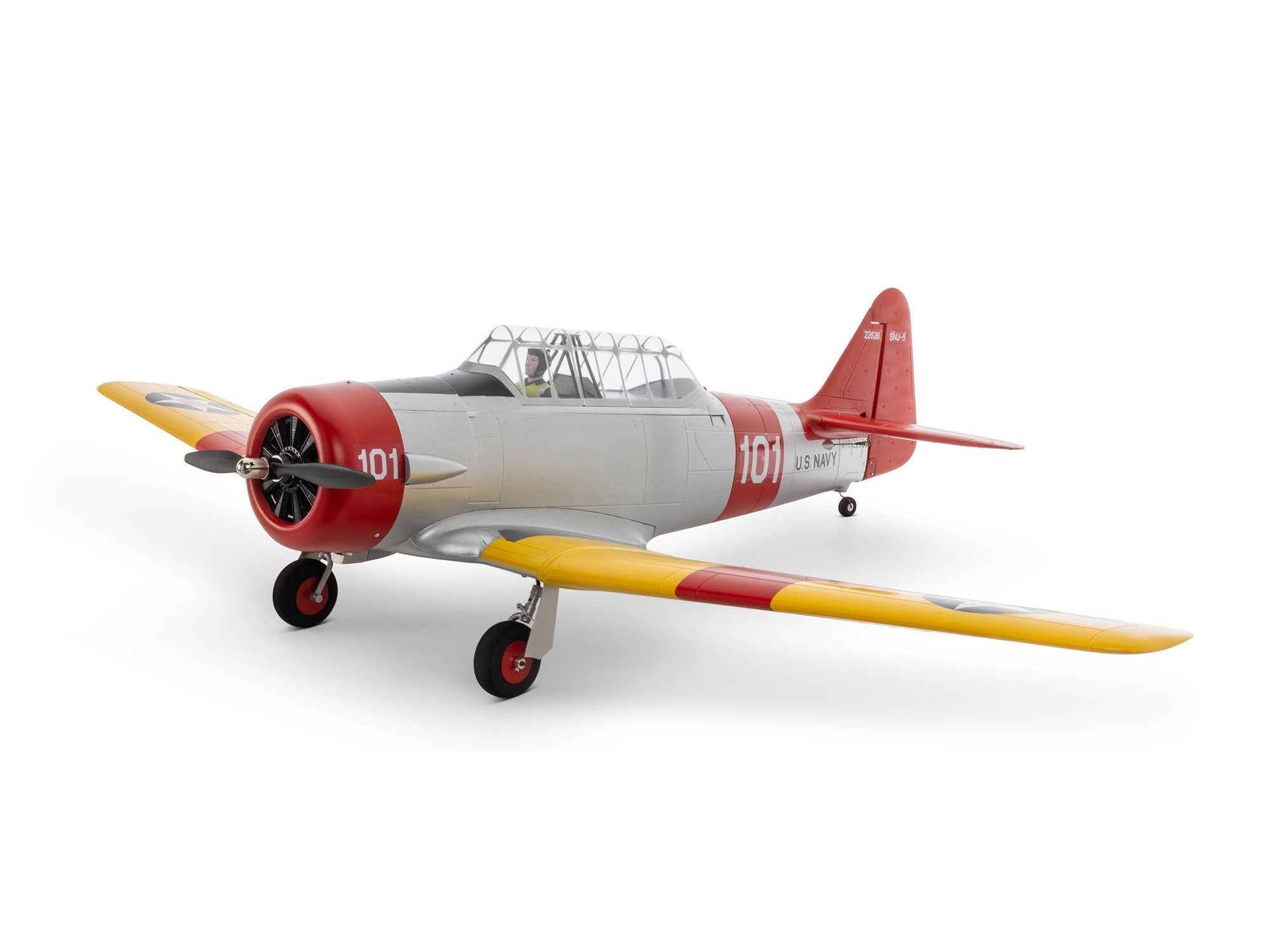 E-Flite SNJ-5/AT-6 Texan 1.5m BNF Basic with AS3X+ and SAFE Select EFL08750