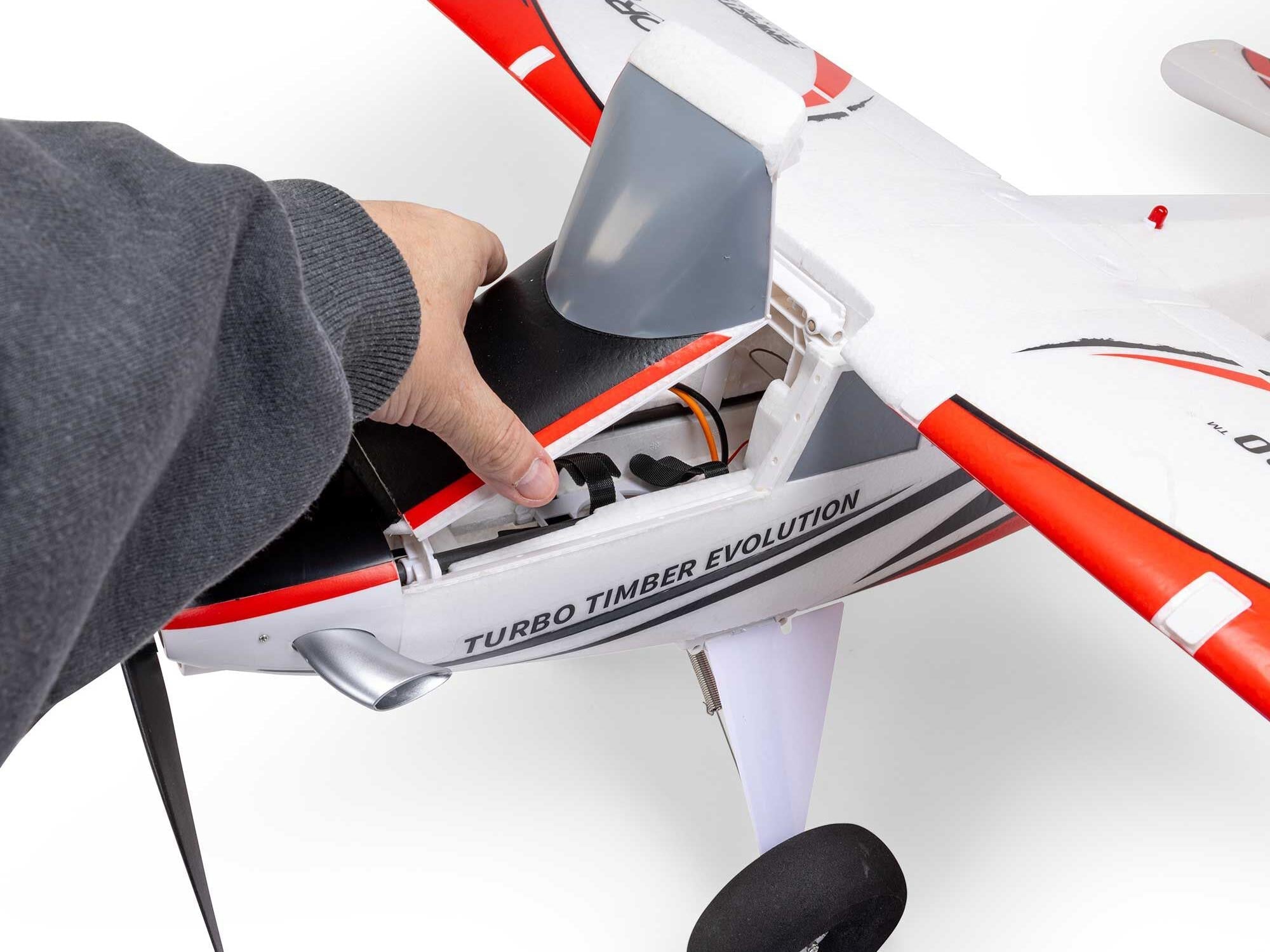 E-Flite Turbo Timber Evolution 1.5m Smart BNF Basic, Includes Floats EFL105250B