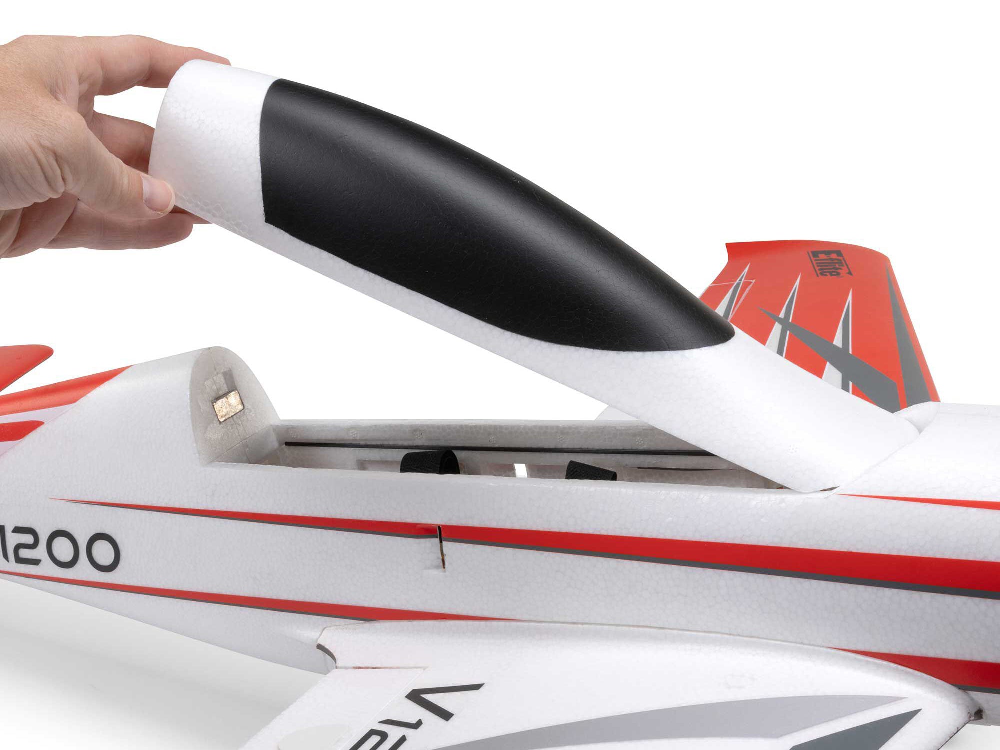 E-Flite V1200 1.2m BNF Basic with AS3X+ and SAFE Select EFL120050