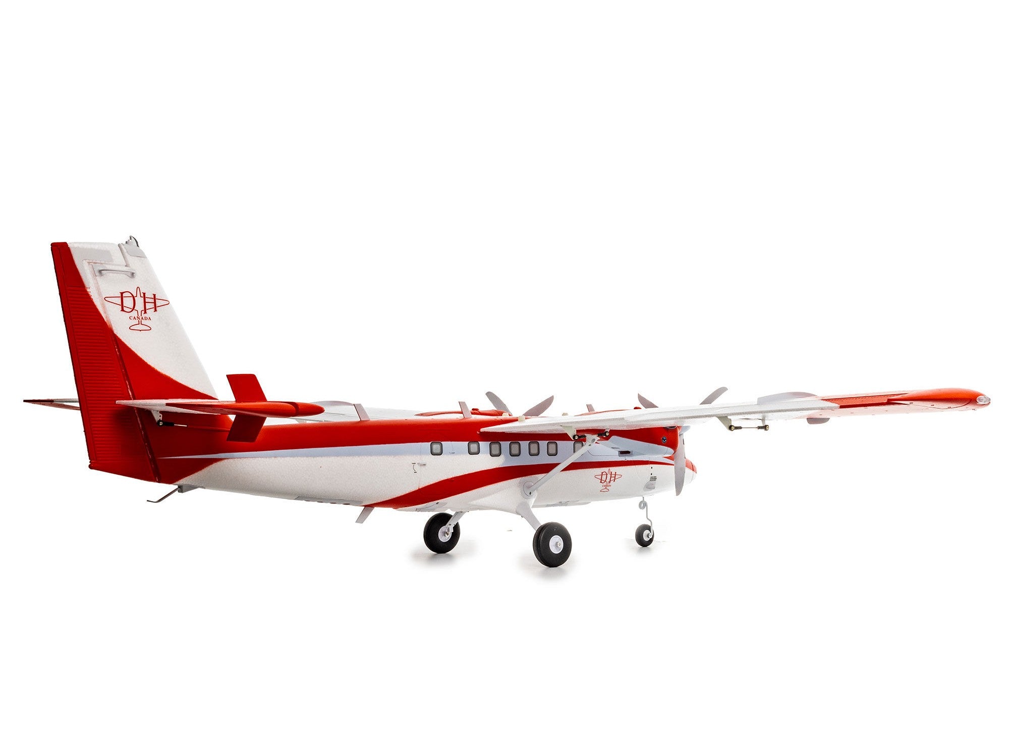 E-Flite DHC-6 Twin Otter 1.4m BNF Basic Combo with Floats Black Friday Special