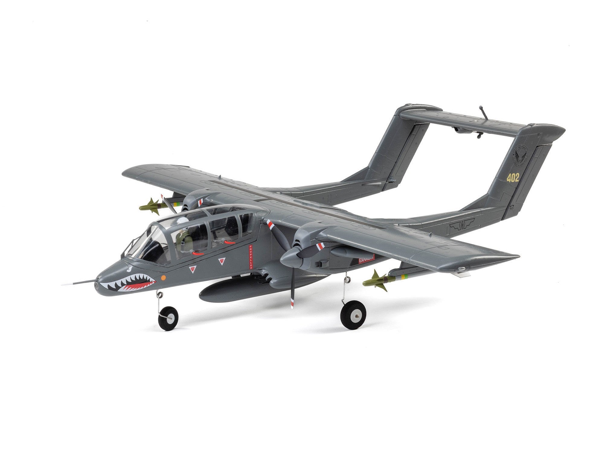 E-Flite Micro OV-10 Bronco 645mm BNF Basic with AS3X and SAFE Select EFLU35050