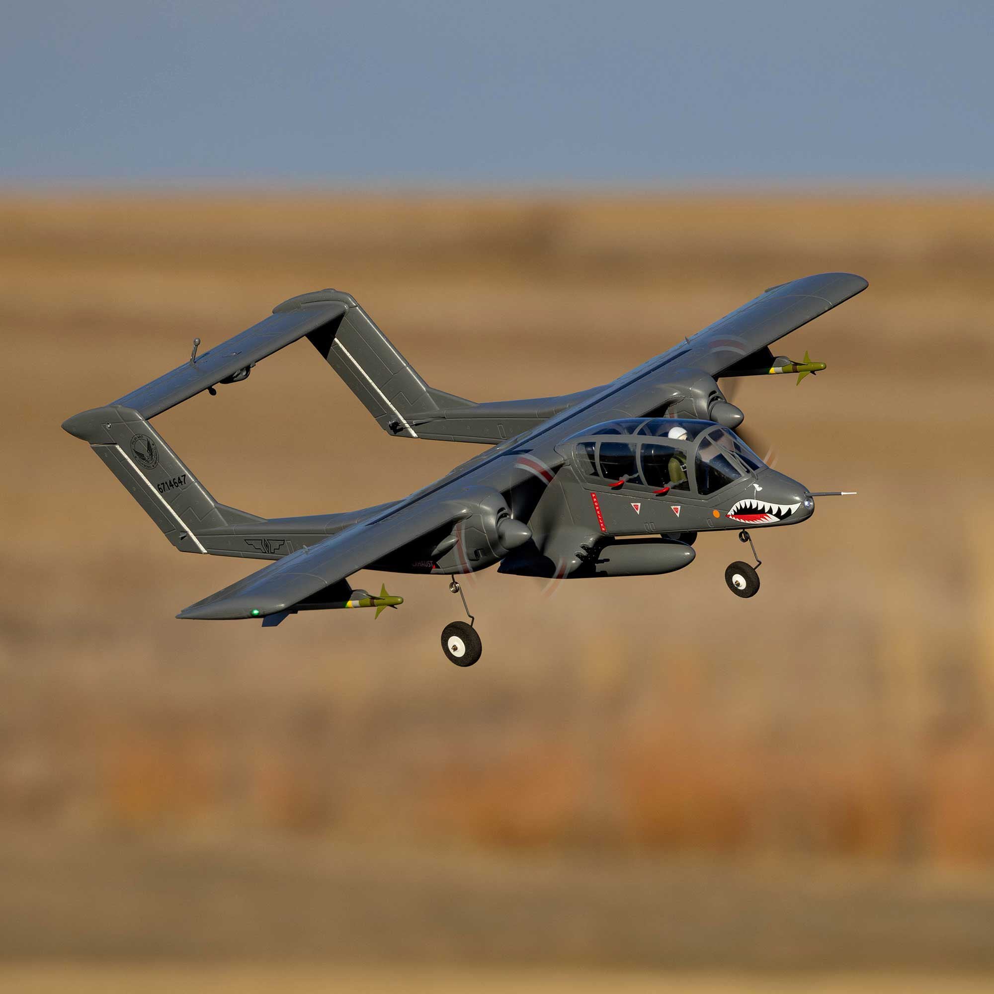 E-Flite Micro OV-10 Bronco 645mm BNF Basic with AS3X and SAFE Select EFLU35050