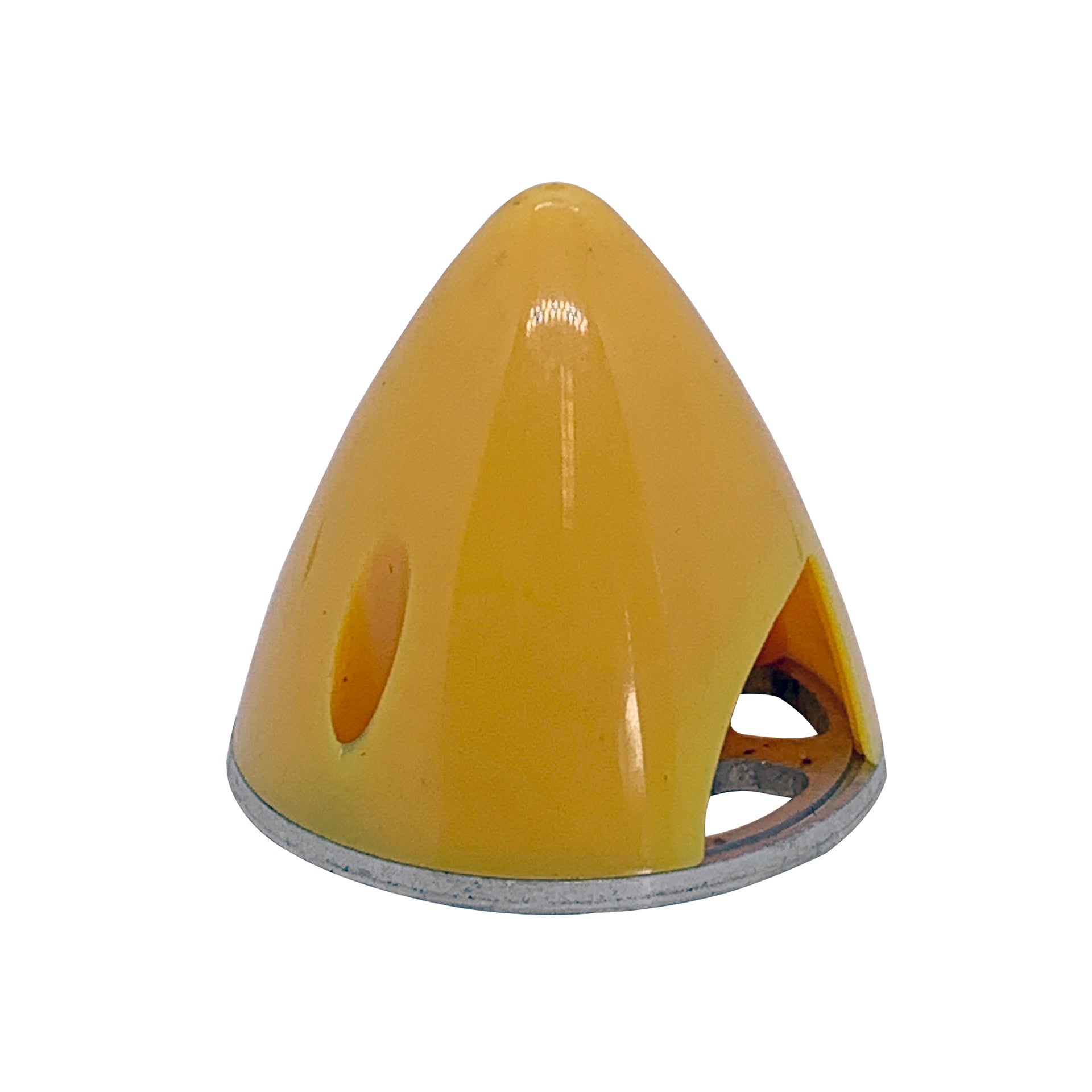 MacGregor Plastic Spinner 1.5in w/Metal Base (Yellow) ACC0301Y