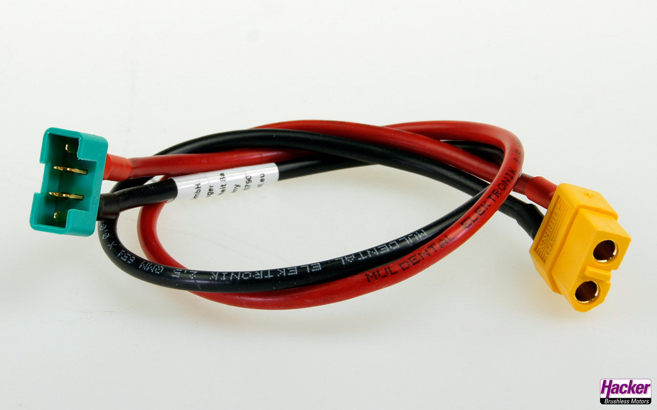 Adapter Lead / Battery Charging Cable XT60 Female / MPX from Hacker 26058829