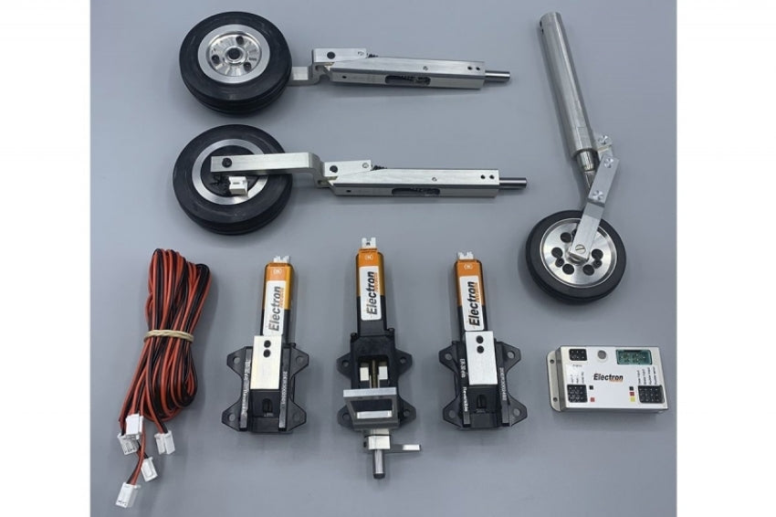 CARF Joker Electron Retract Set with Wheels Brakes and Controller 480500