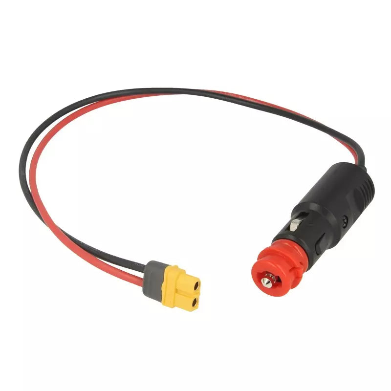 Charger Input Cable Cigarette Lighter Plug To XT60 Female 50cm Long MT1442