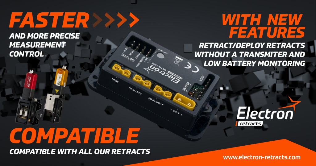 Electron ControlBox Landing Gear Controller for ER50 from Retracts