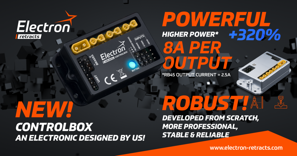 ControlBox Landing Gear Controller for ER30 from Electron Retracts