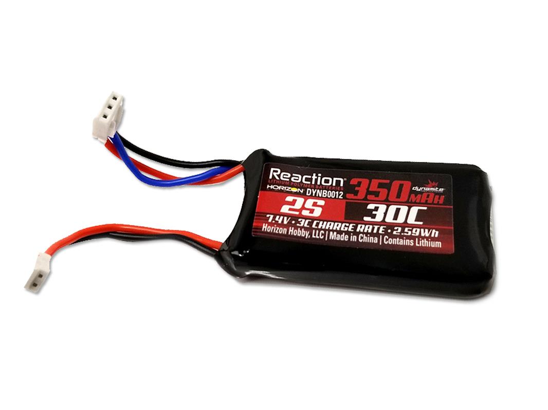 Dynamite Battery 7.4v 350mAh 2s LiPo DYNB0012