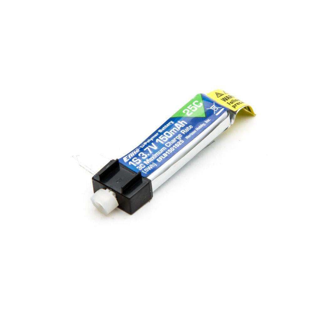 E-Flite 150mAh 1S 3.7v 25C LiPo Battery PH 1.25 Ultra Micro EFLB1501S25