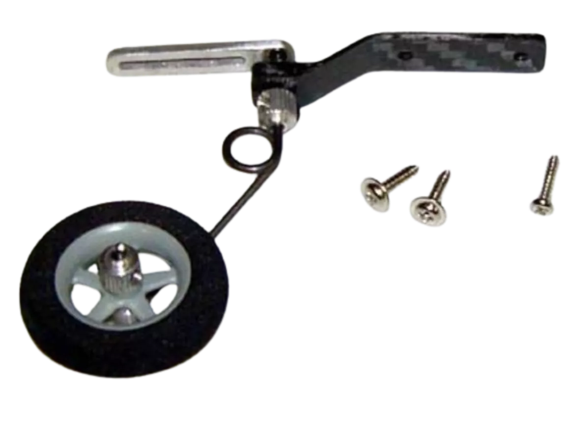 Extreme Flight OEM 48-52" Aircraft Carbon Fiber Tail Wheel Assembly 48TWA