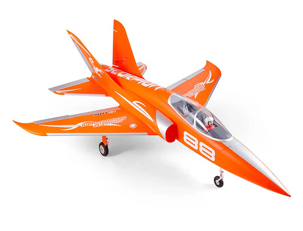 FMS 90MM EDF SUPER SCORPION PNP V2 8S JET - ORANGE FMS145POR8S