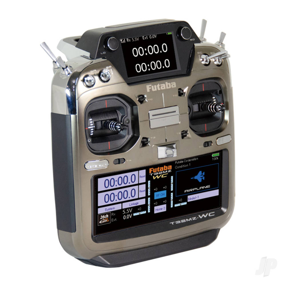Futaba 32MZ WC 26 Channel Air Radio / Transmitter Multi Mode with R7214SB FUT05003222-3