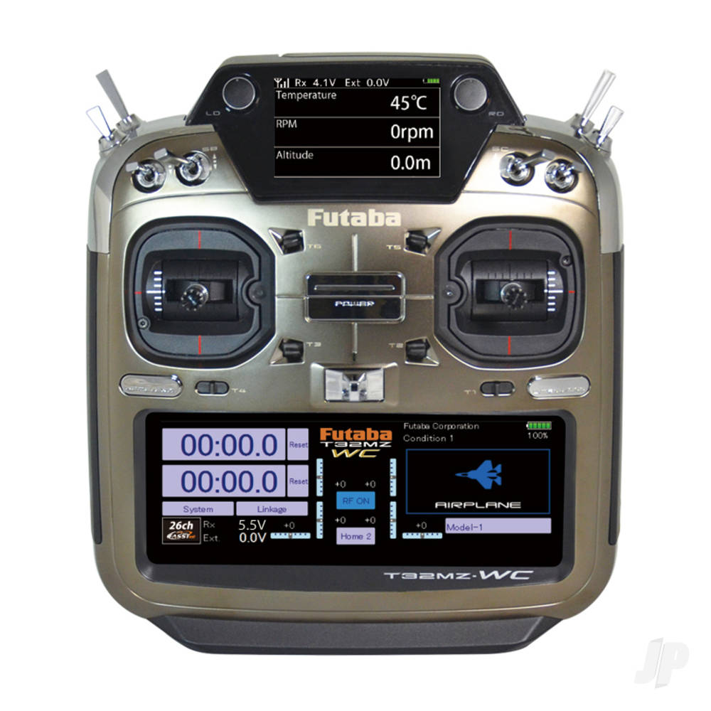 Futaba 32MZ WC 26 Channel Air Radio / Transmitter Multi Mode with R7214SB FUT05003222-3