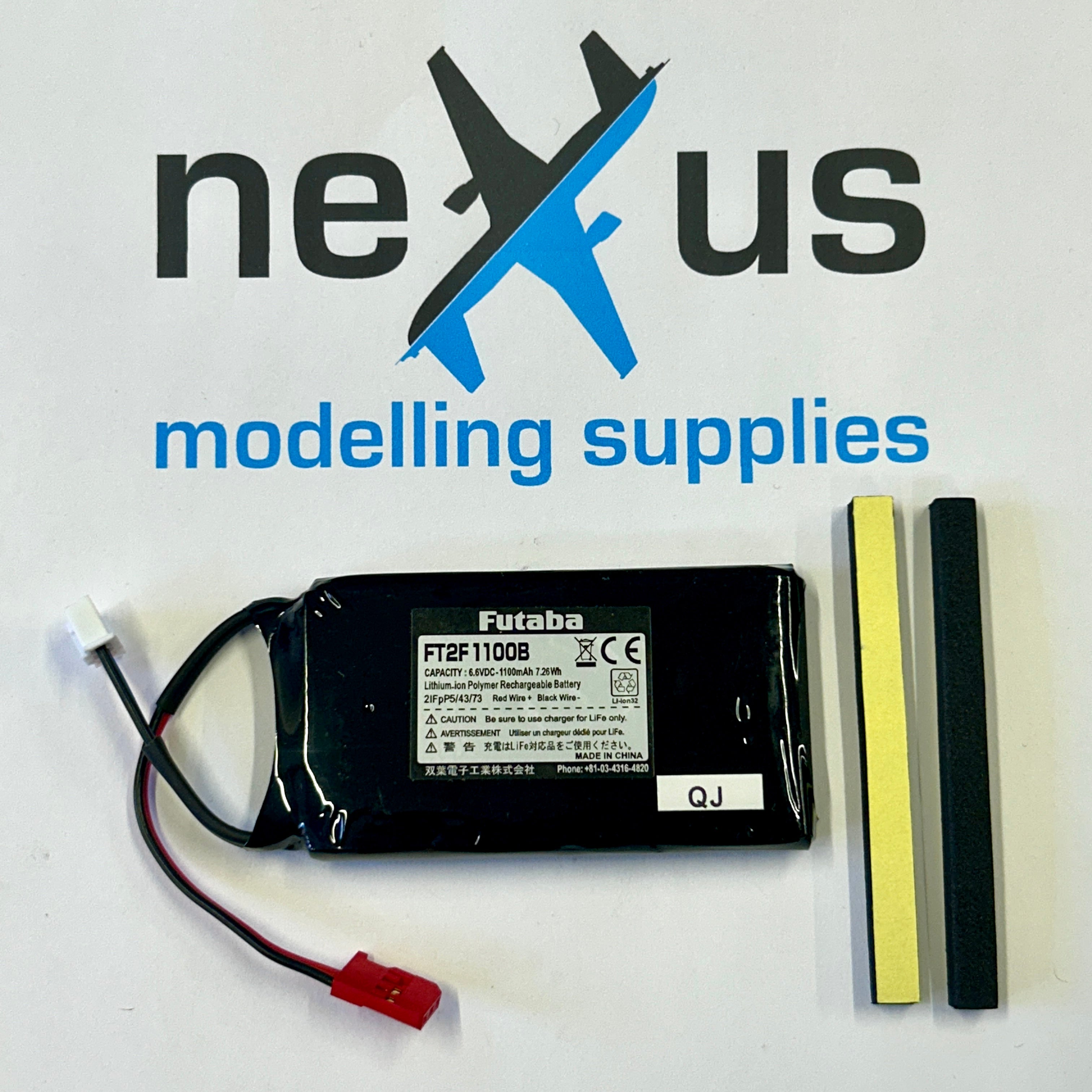 Futaba FT2F1100B 6.6v 1100mAh TX Battery For 7PXR