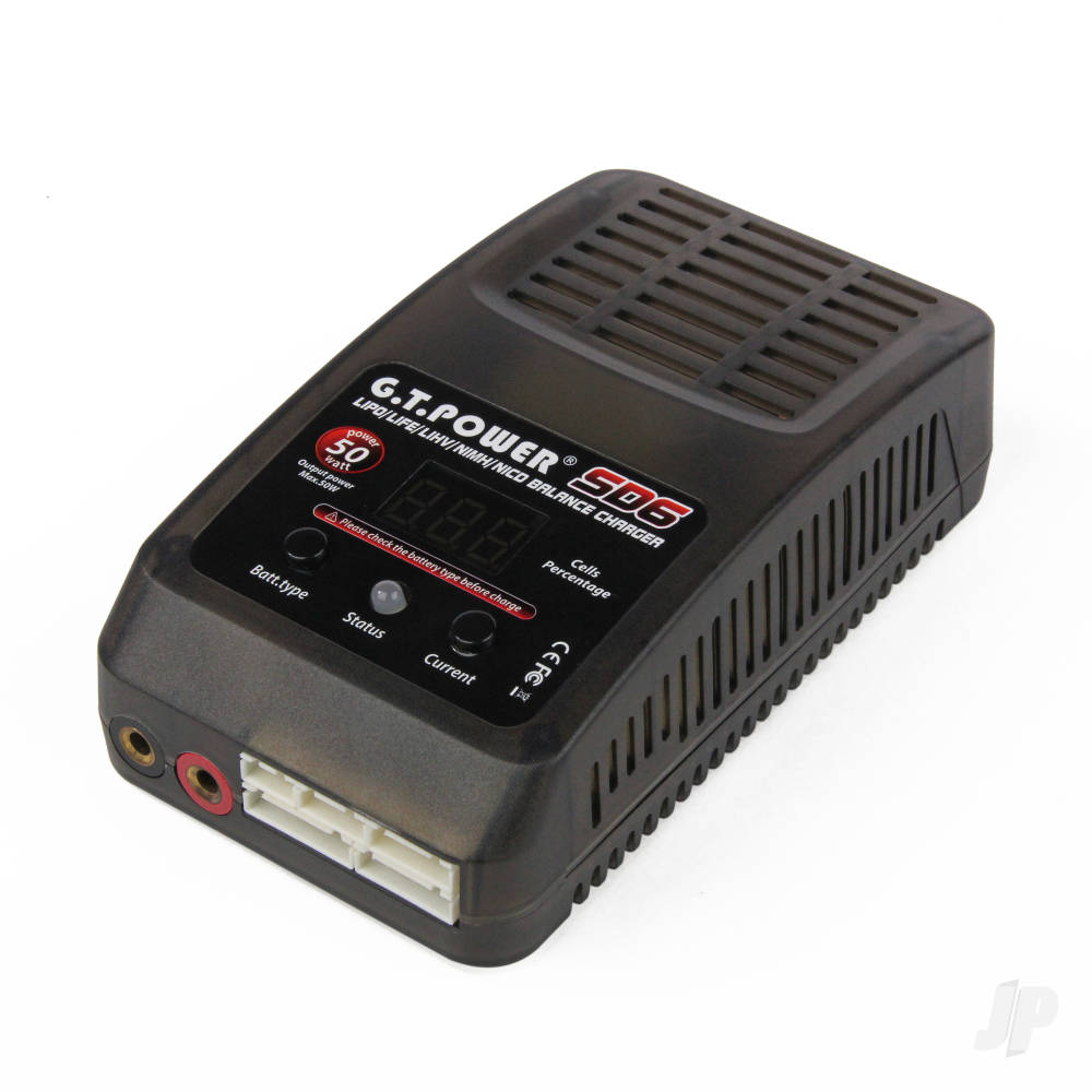 GT Power SD6 50W AC 6A Charger (UK) GTP0145 from Nexus Modelling Supplies Models Northampton Model Web Website Site Webshop Shop Webstore Store