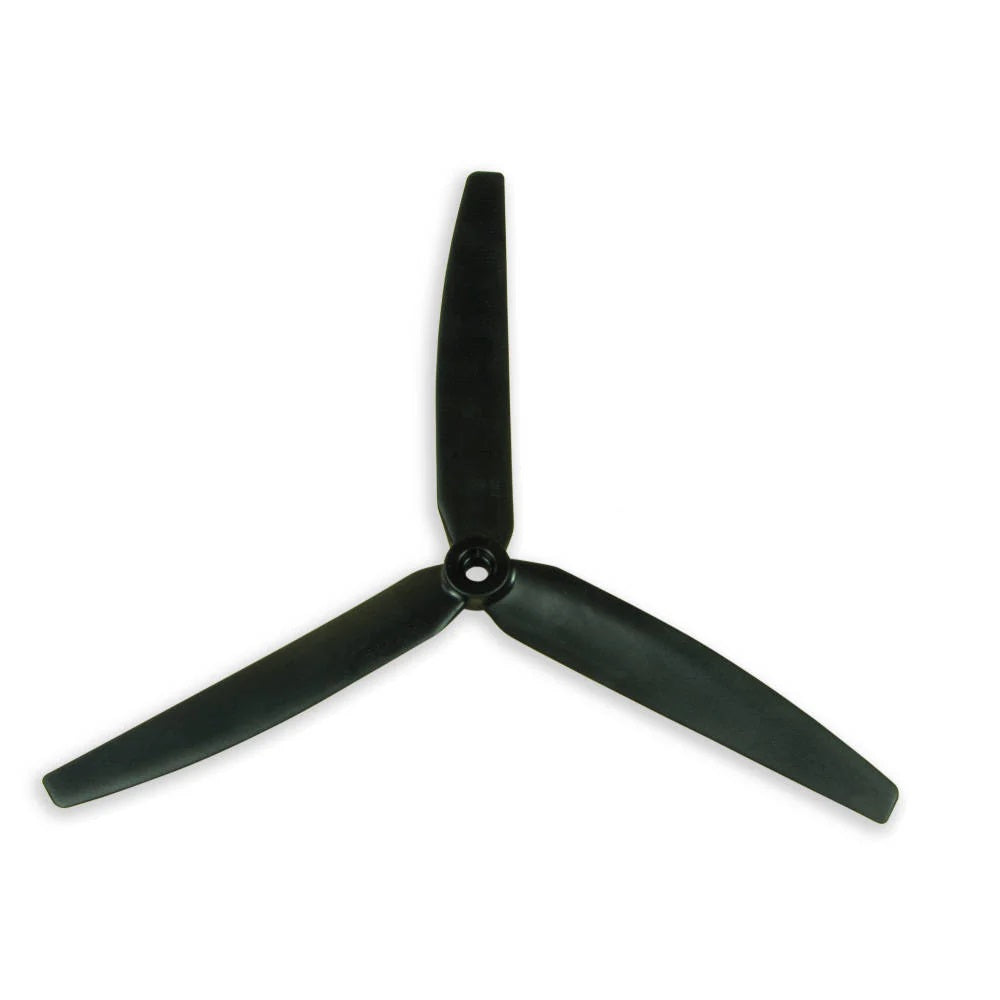 GWS 8x4" 3-Blade Slow-Fly Propeller - Black 4460325