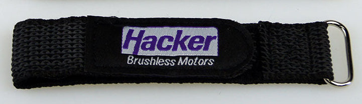 Hacker Rubberized Hook-And-Loop Strap 25x200mm (Single Strap) 28885020