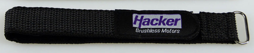 Hacker Rubberized Hook-And-Loop Strap 25x300mm (Single Strap) 28885030