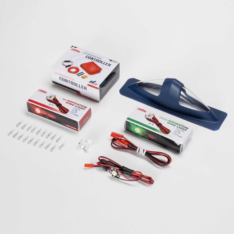 Hangar 9 LED Light Set with Lenses: Hawk/T-45 140-160N HAN1375024