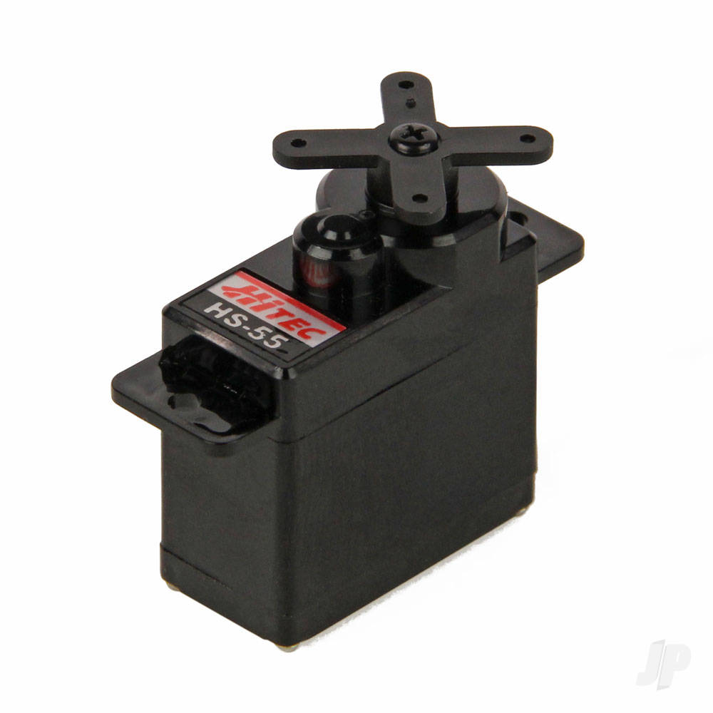 Hitec HS55 Eco Feather Servo 8.0g 1.3kg/0.14s Hybrid 4.8V - 6.0V 2212060