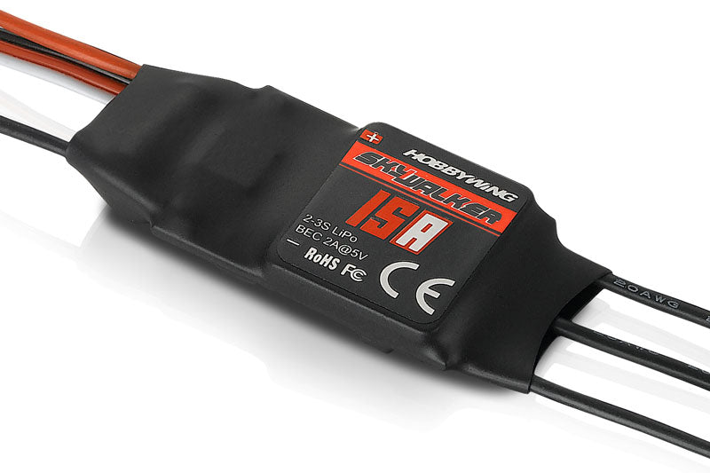Hobbywing Skywalker 15A Speed Controller HW30205150 close up