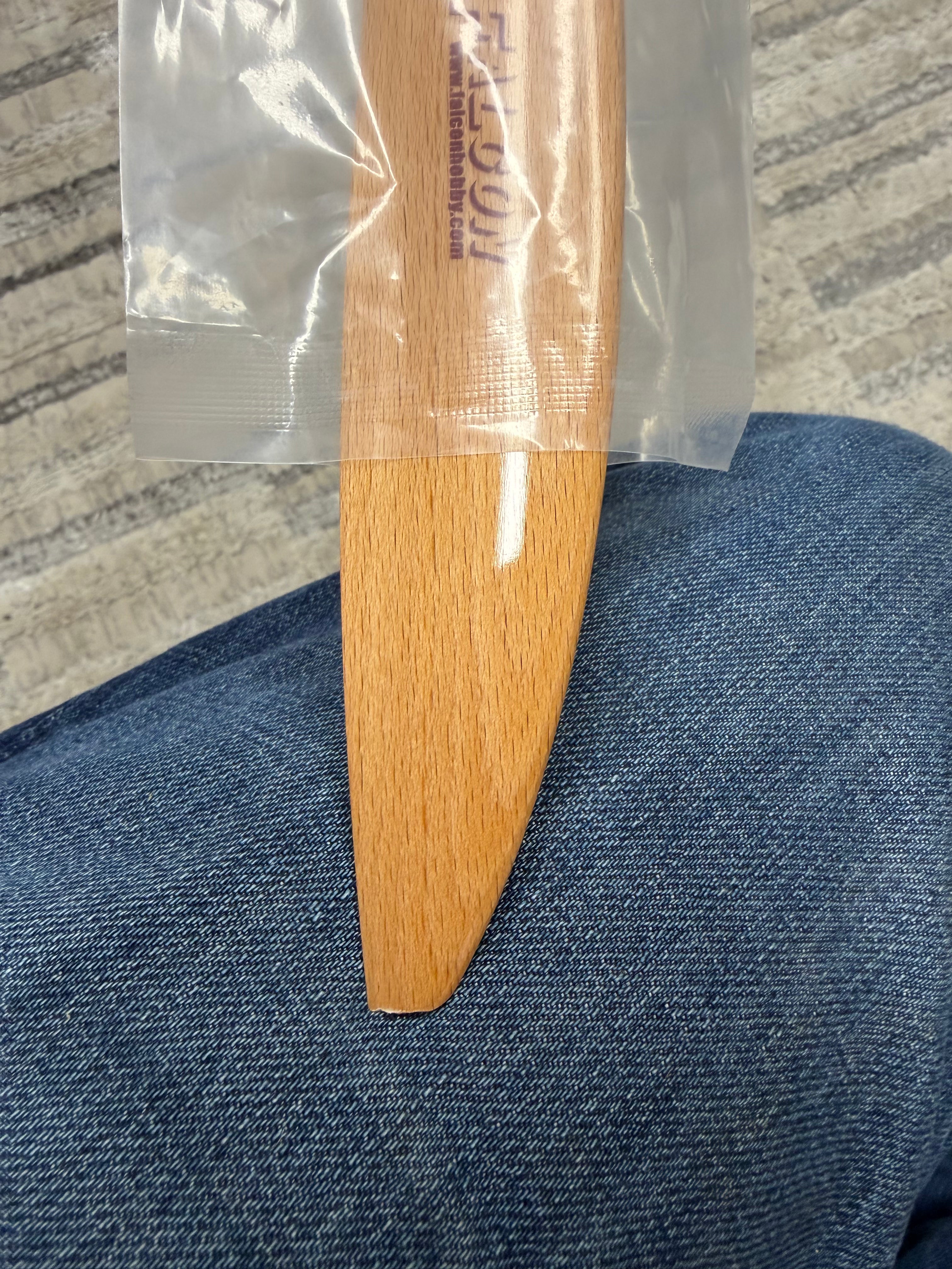 Falcon 20x10" Beechwood Propeller - Gas Slight Damage to Tip