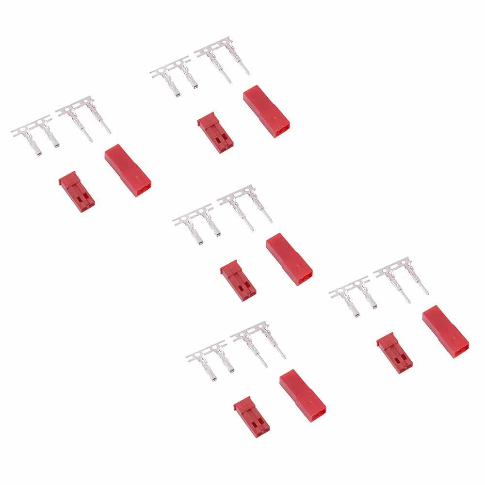 JST Plug & Socket Set (Sockets & Pins) 5 Pairs JST/05