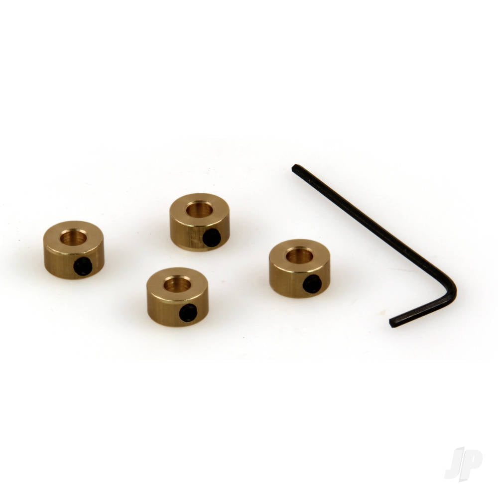 J Perkins 8 SWG Wheel Collets (4mm) (4 pcs) JPD5508065 PACKAGE CONTENTS