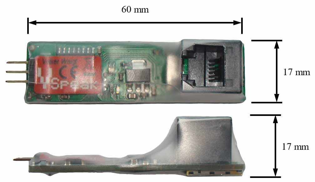 Jetcat ECU Converter for Turbine Spektrum Telemetry from VSpeak Jetcat-Spektrum-VSpeak Dimensions Nexus Models 1