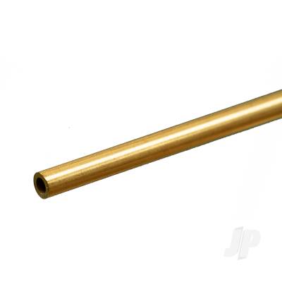 K&S Metals 5/32 Brass Round Tube, .029 Wall (12in long) KNS8206