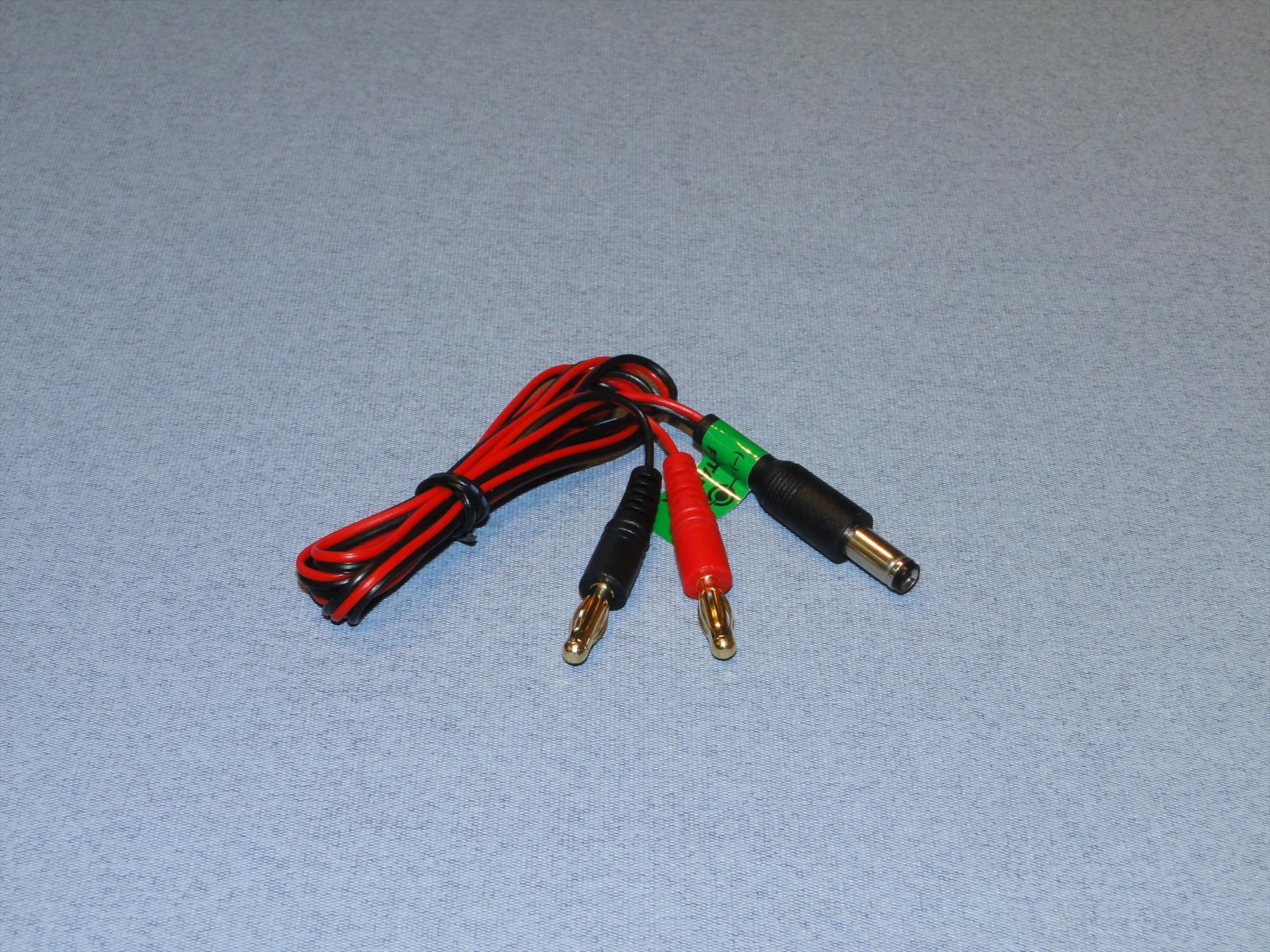 Logic RC Charge Lead 4mm Futaba Tx O-LGL-CLFTX