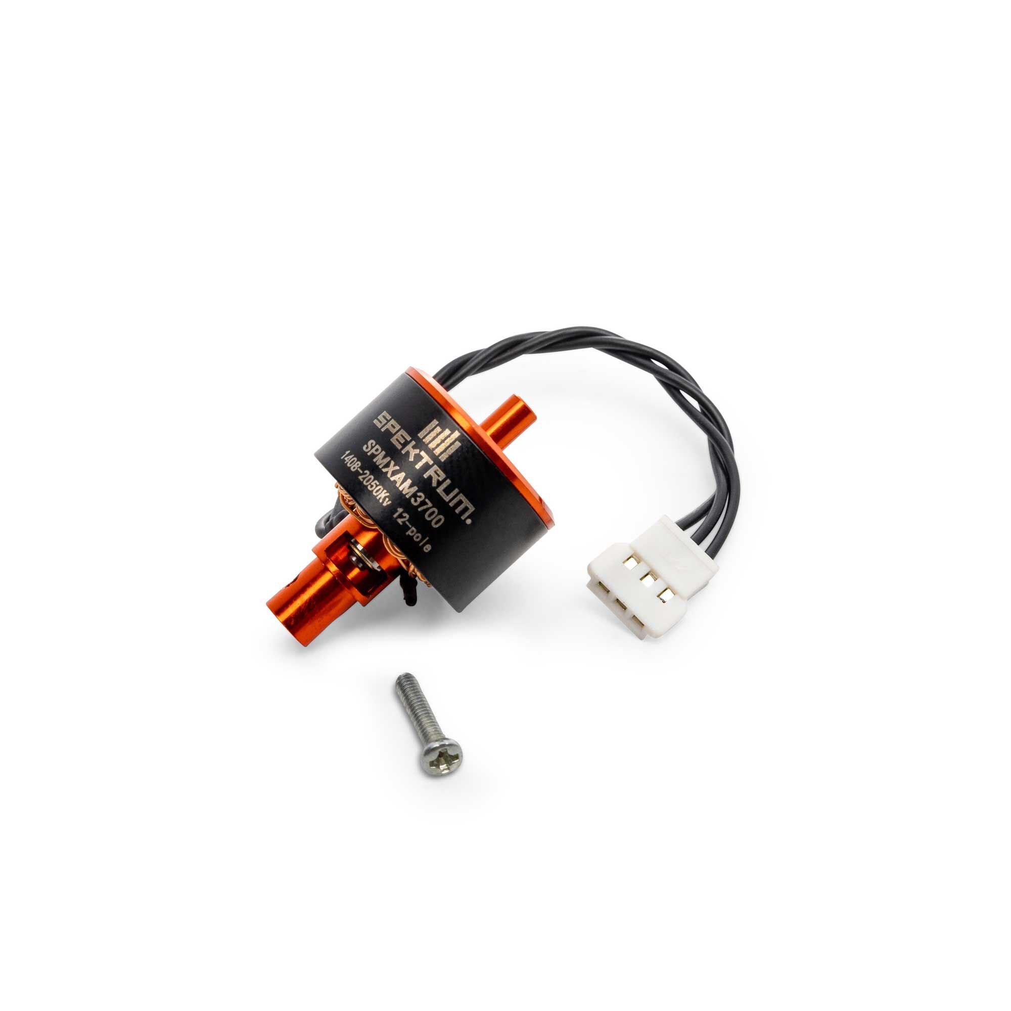 Spektrum SMART 1408-2050kv Brushless Motor - SPMXAM3700, High-Performance RC Airplane / Drone Motor