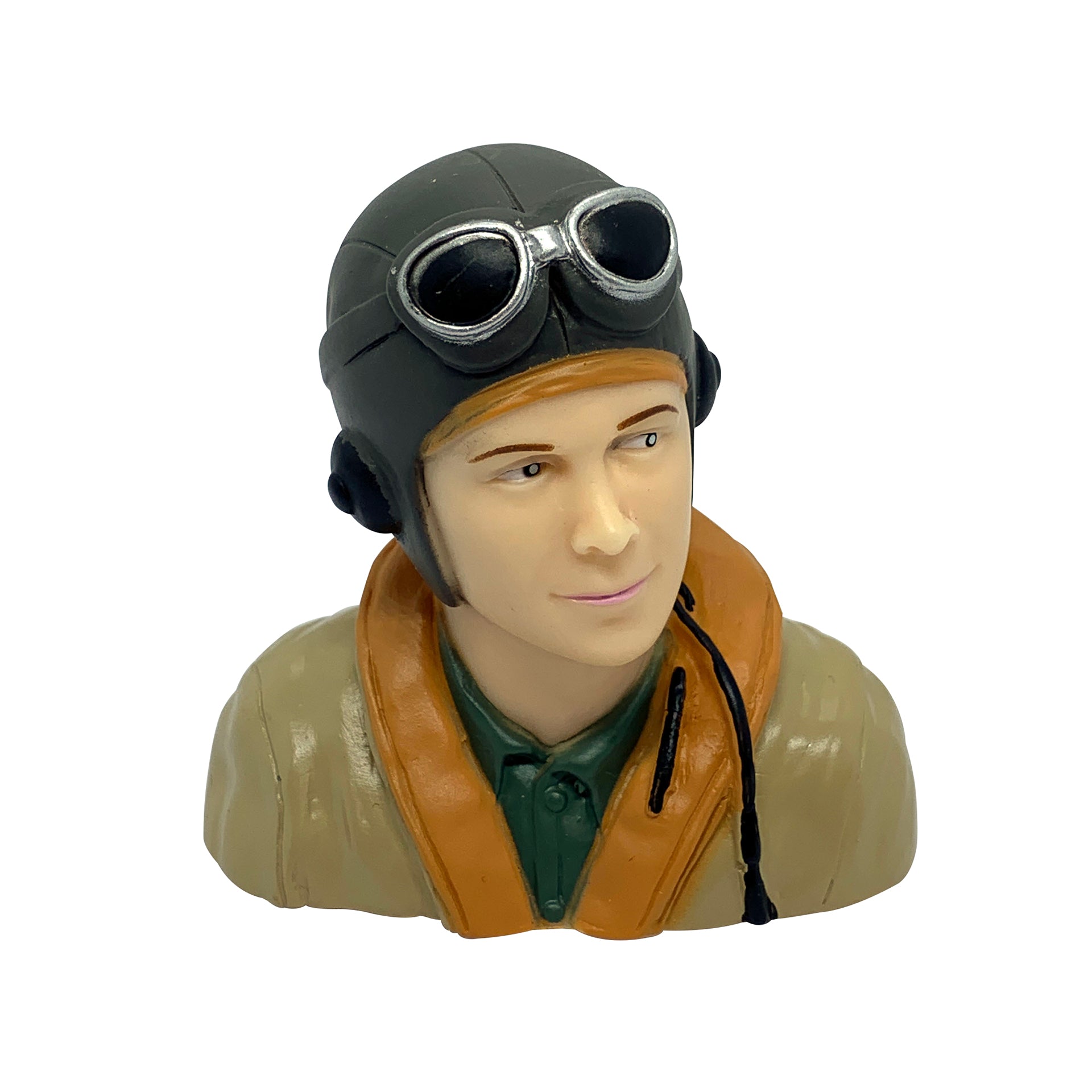 MacGregor 1/6th Scale WWII Pilot Bust Beige ACC0106A