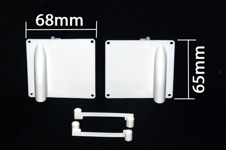 Nexus Servo Wing Cover with Servo Mount Pair NEX020-00203