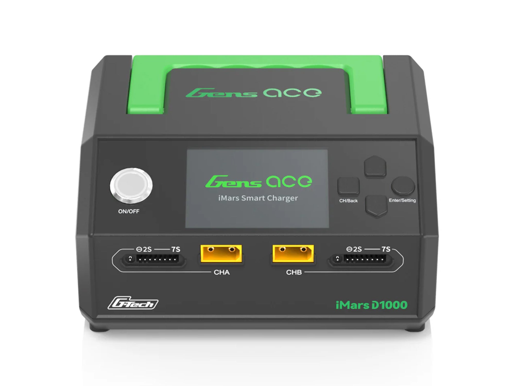 Gens Ace iMars D1000 G-Tech Dual Smart Charger AC 1000W GACD1000GT