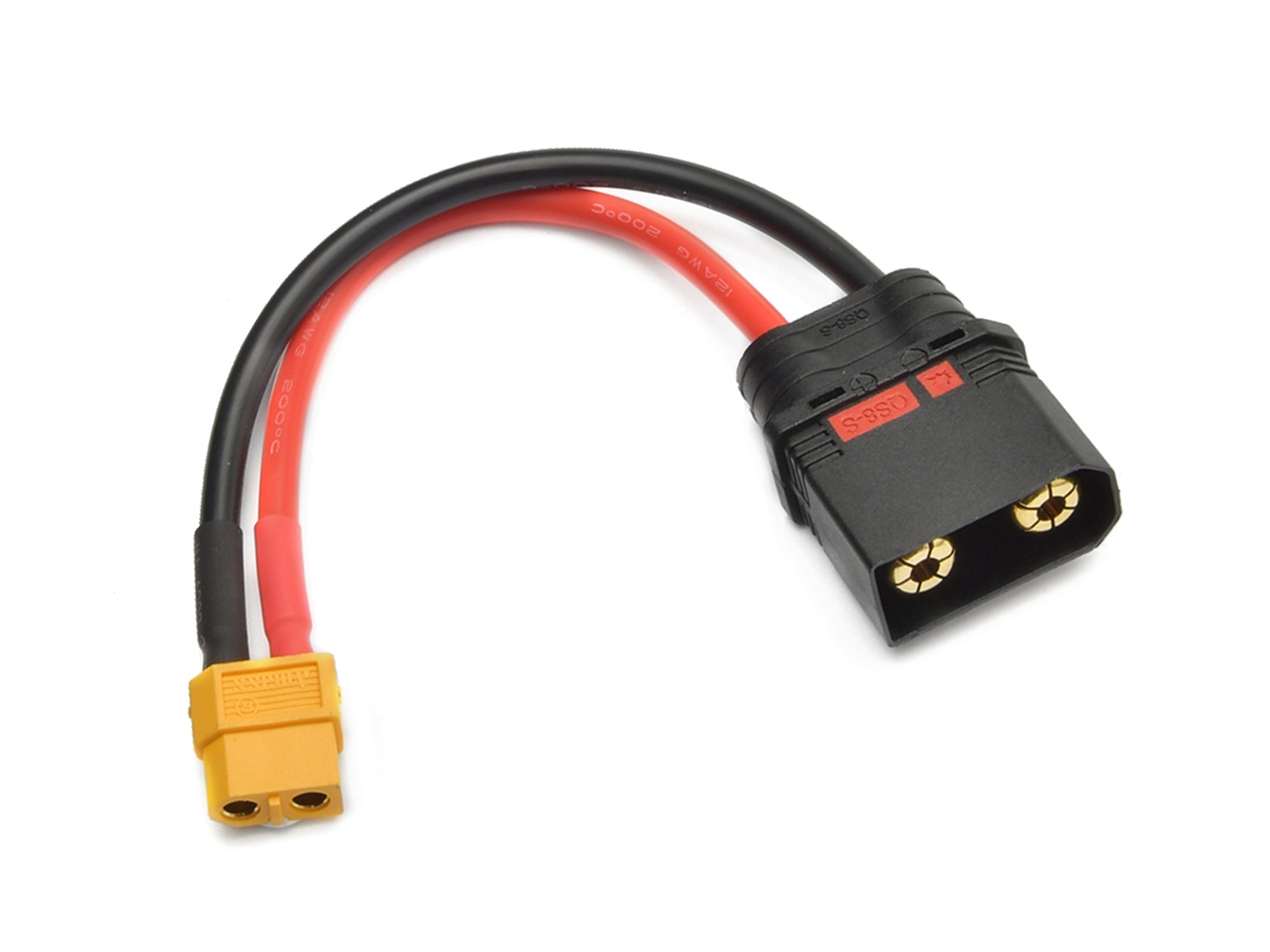 Logic RC Charge Lead: XT60~QS8-S O-LGL-CLQS8