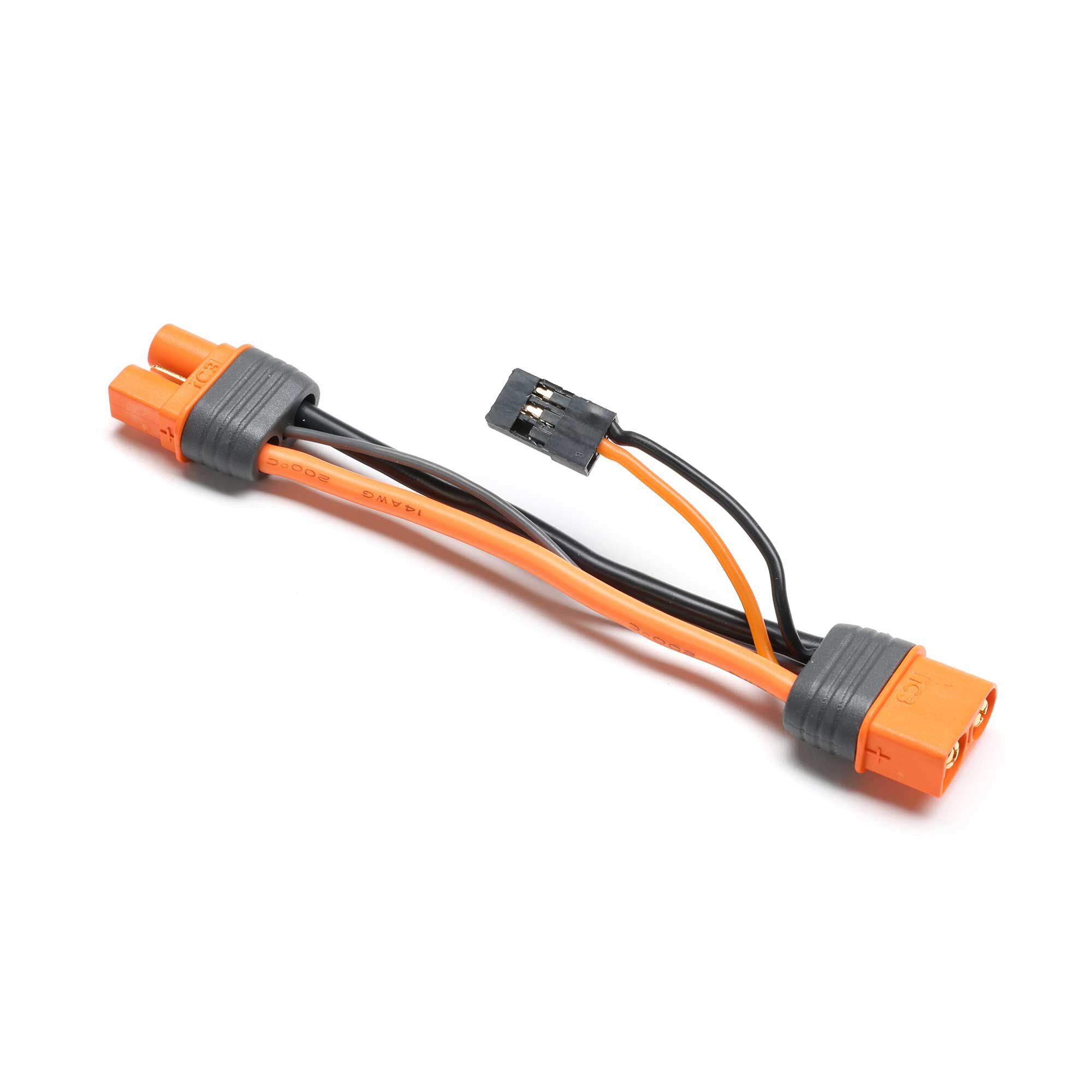 Spektrum 3" Extension: IC3 Battery/IC3 Device with Power Tap. SPMX-1112