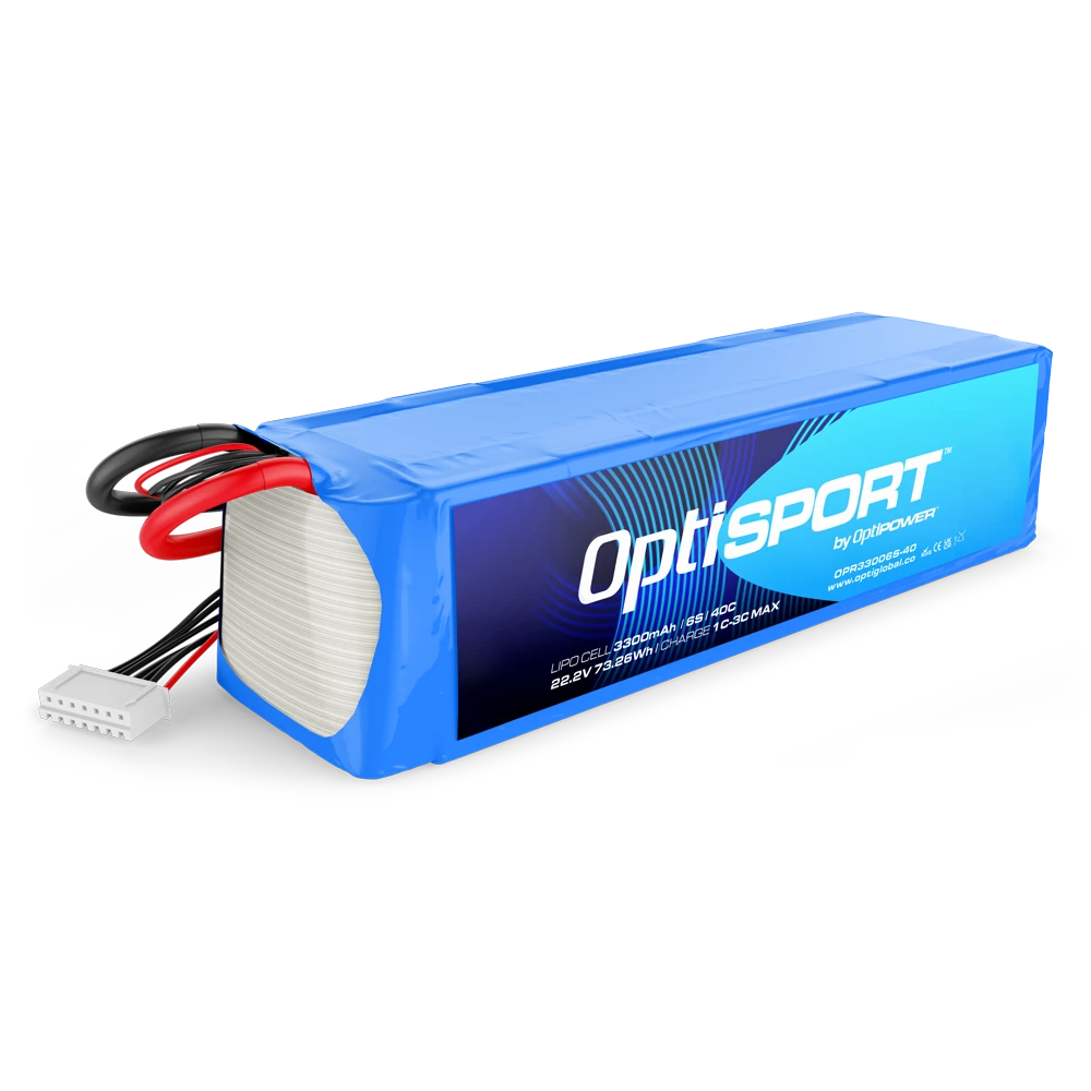 Optisport Battery with blue covering