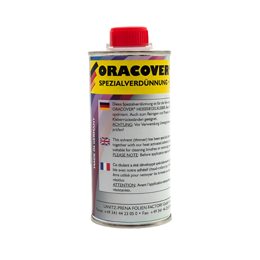 Oracover Air Special Thinners For Hotmelt Adhesive (0962) 250ml ORA0962 Yellow Label