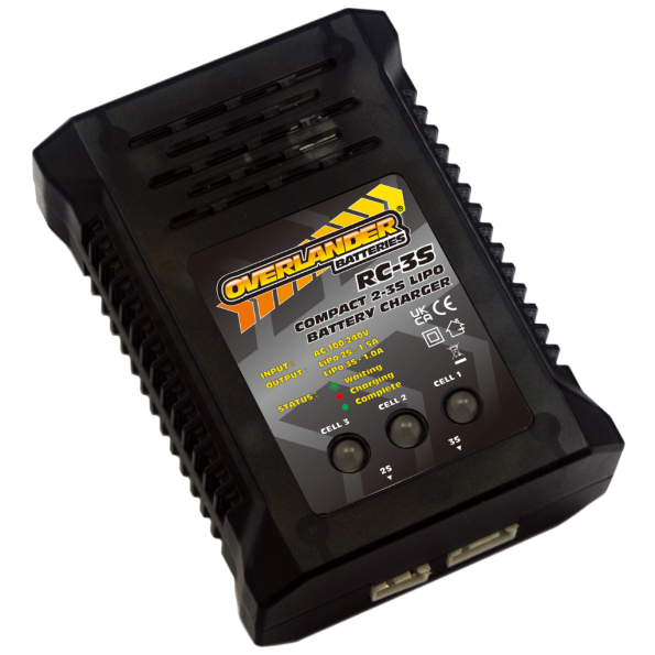 Overlander RC-3S Compact 12W Charger for 2-3S LiPo 2913