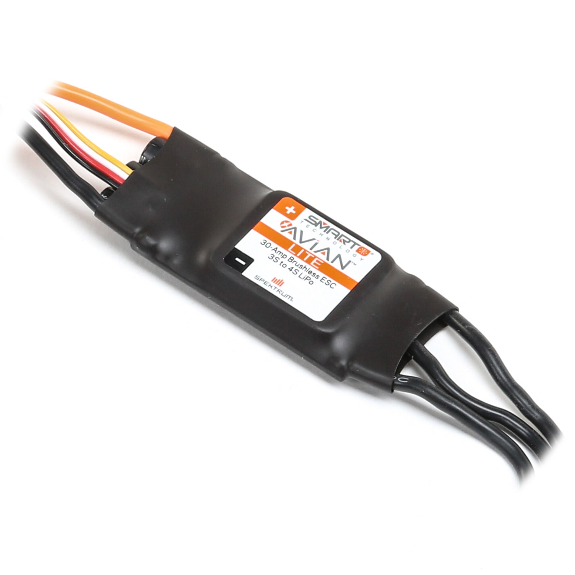 Spektrum Avian 30 Amp Smart Lite Brushless ESC, 2S-4S: IC3 SPMXAE30D