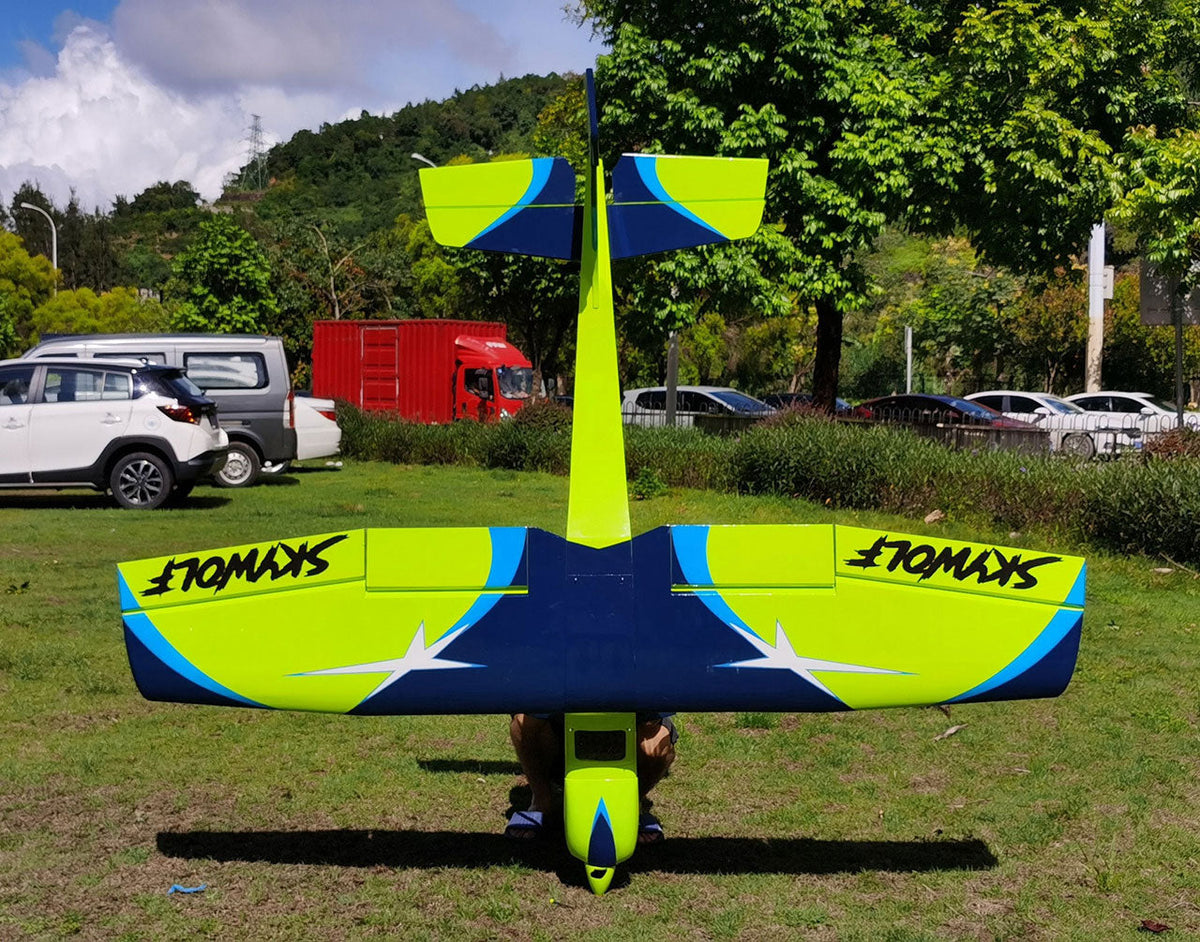Pilot RC Skywolf V2 88in Green/Blue (04) PIL719